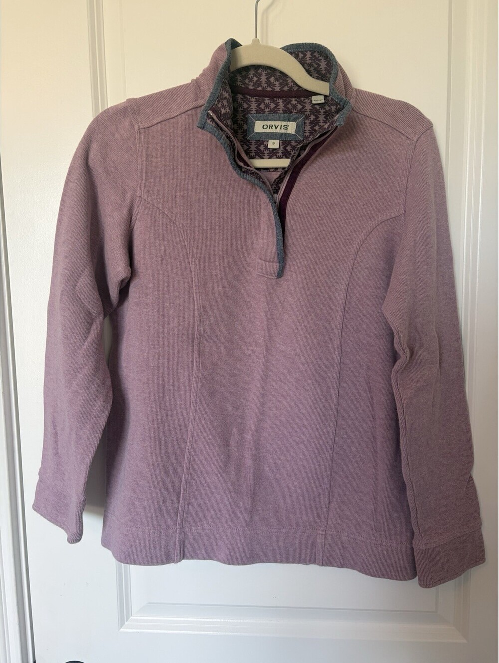 Orvis Signature Quarter Zip Women’s Pull Over Size Small